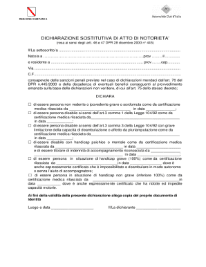 Declaration Substituting Notarial Deed
