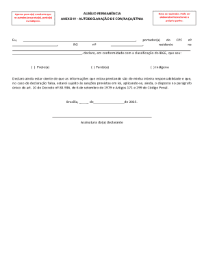 Student Self-Declaration of Race/Ethnicity