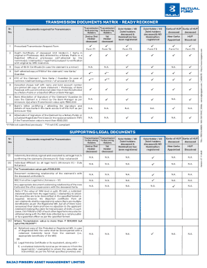 Transmission Request Form T3