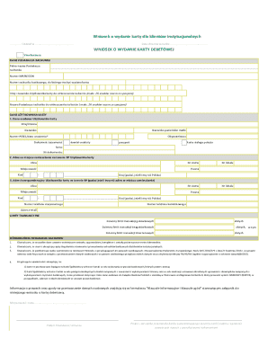 Visa Business Debit Card Application