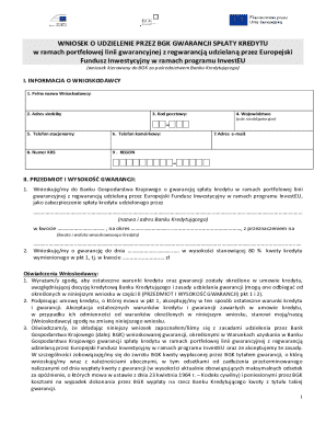 Loan Guarantee Application Form