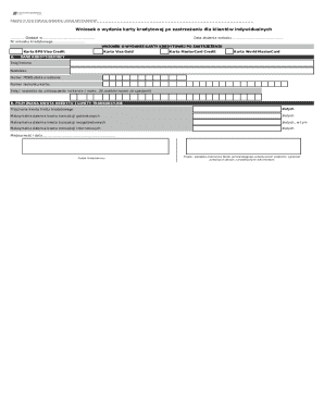 Credit Card Application Form