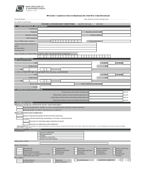Credit Card Application Form
