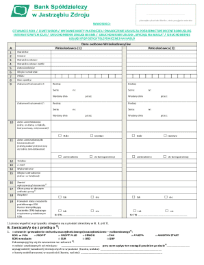 Bank Account Opening Application