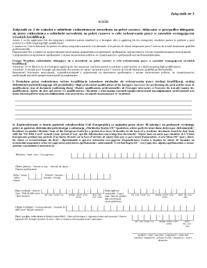 EU Blue Card Temporary Residence Permit Application
