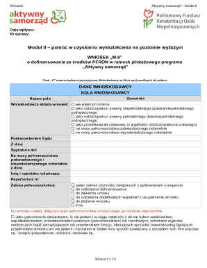 Poland Higher Education Funding Application Form