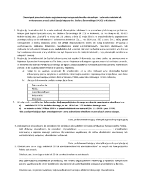 Poland Child Protection Verification Form
