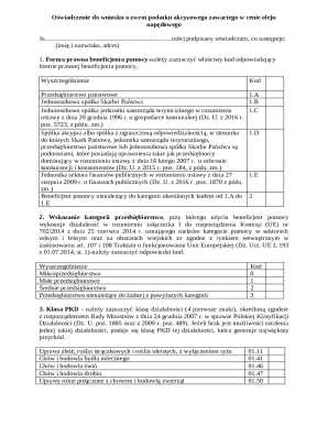Polish Excise Tax Refund Declaration