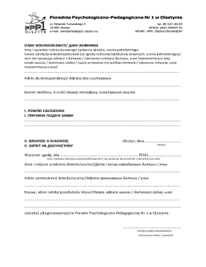Poland Educational Request Form
