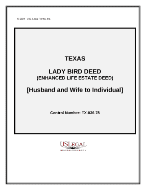 Texas Enhanced Life Estate Deed