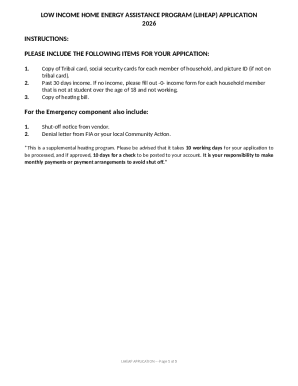 LIHEAP Application Form