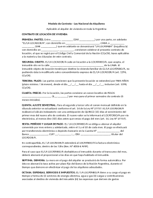 Residential Lease Agreement