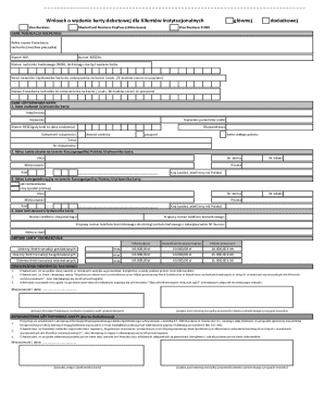Sample Empty Mastercard Visa Business MasterCard Application - Blank Fillable Template | Fill ...
