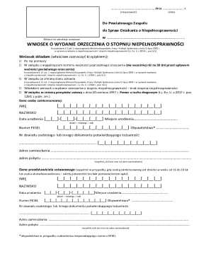 Poland Disability Assessment Application