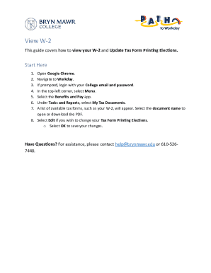 W-2 Tax Form Viewing Guide