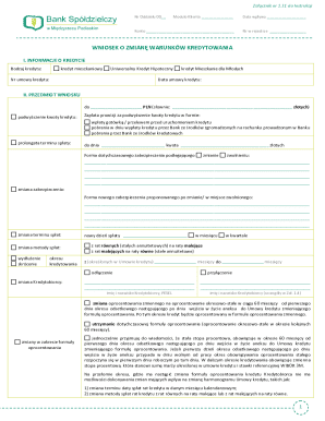 Mortgage Loan Modification Request