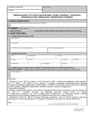 Polish Tax Relief Application Form