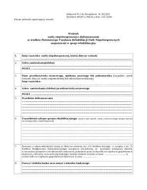 Disability Grant Application Form