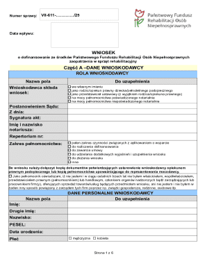 Poland Disability Rehabilitation Equipment Funding Application
