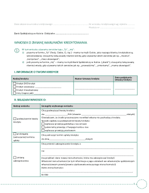 Loan Modification Request Form