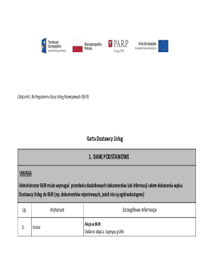 Service Provider Card Form