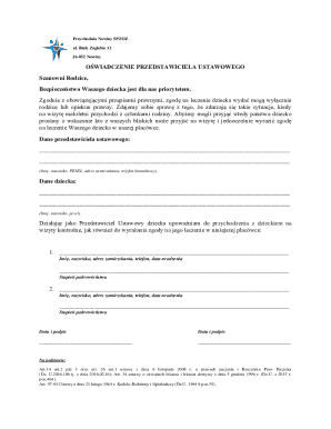 Medical Consent Form