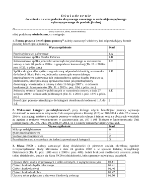 Polish Agricultural Fuel Tax Refund Application