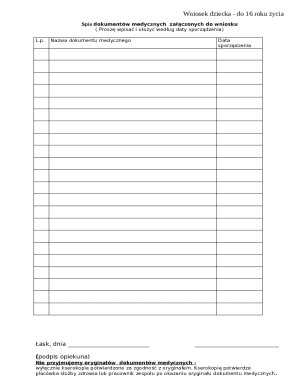Poland Disability Assessment Application for Children
