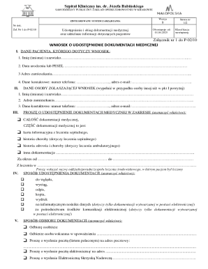 Medical Records Request Form