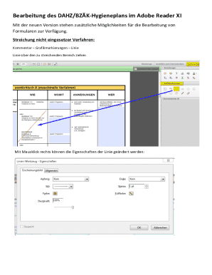DAHZ/BZÄK Hygieneplan Form