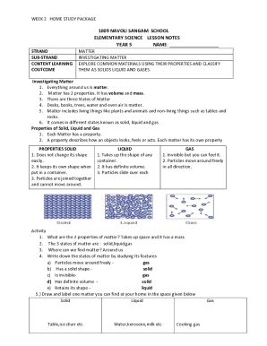 Year 5 Home Study Package