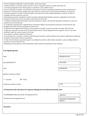 MGT-7 Annual Return Form