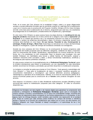 Ciclo Olímpico Modelización Form
