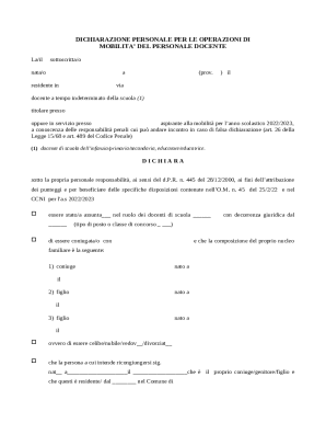 Teacher Mobility Application Form