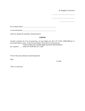 School Leave Request Form