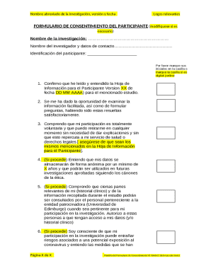 Participant Consent Form