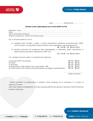 COVID-19 Test Registration Form