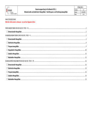 DIN EN ISO/IEC 17025 Competence Assessment Form