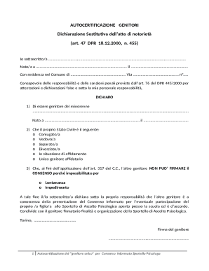 Parental Consent Form