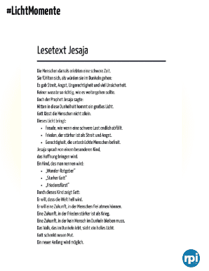 Poetry Slam Light Moments Template