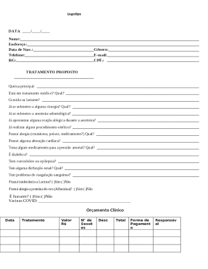 Toxina Botulínica Consent Form