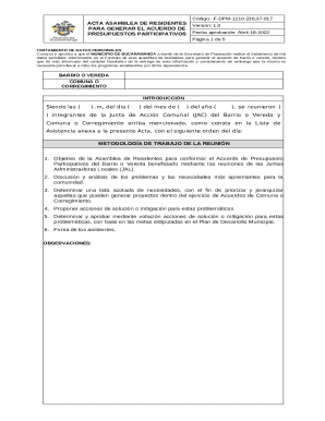 Acta Asamblea de Residentes