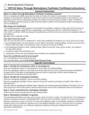 Illinois CRT-63 Two-Factor Authentication Form