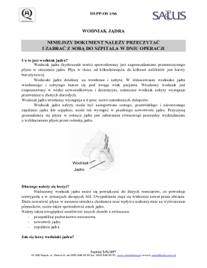 Hydrocele Testis Surgery Consent Form