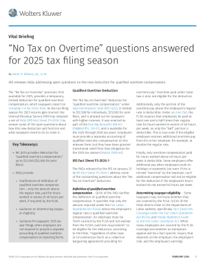 IRS No Tax on Overtime FAQs