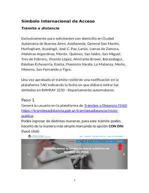 Símbolo Internacional de Acceso Application