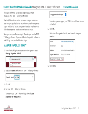 1098-T Delivery Preferences Guide