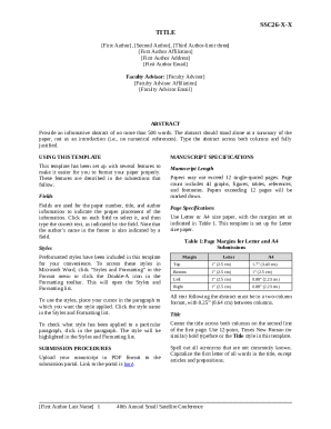 Academic Conference Paper Template