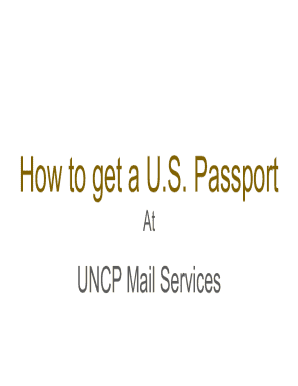 US Passport Application Form DS-11