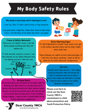 My Body Safety Rules